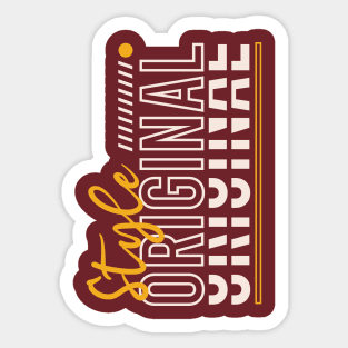 Style Original Sticker